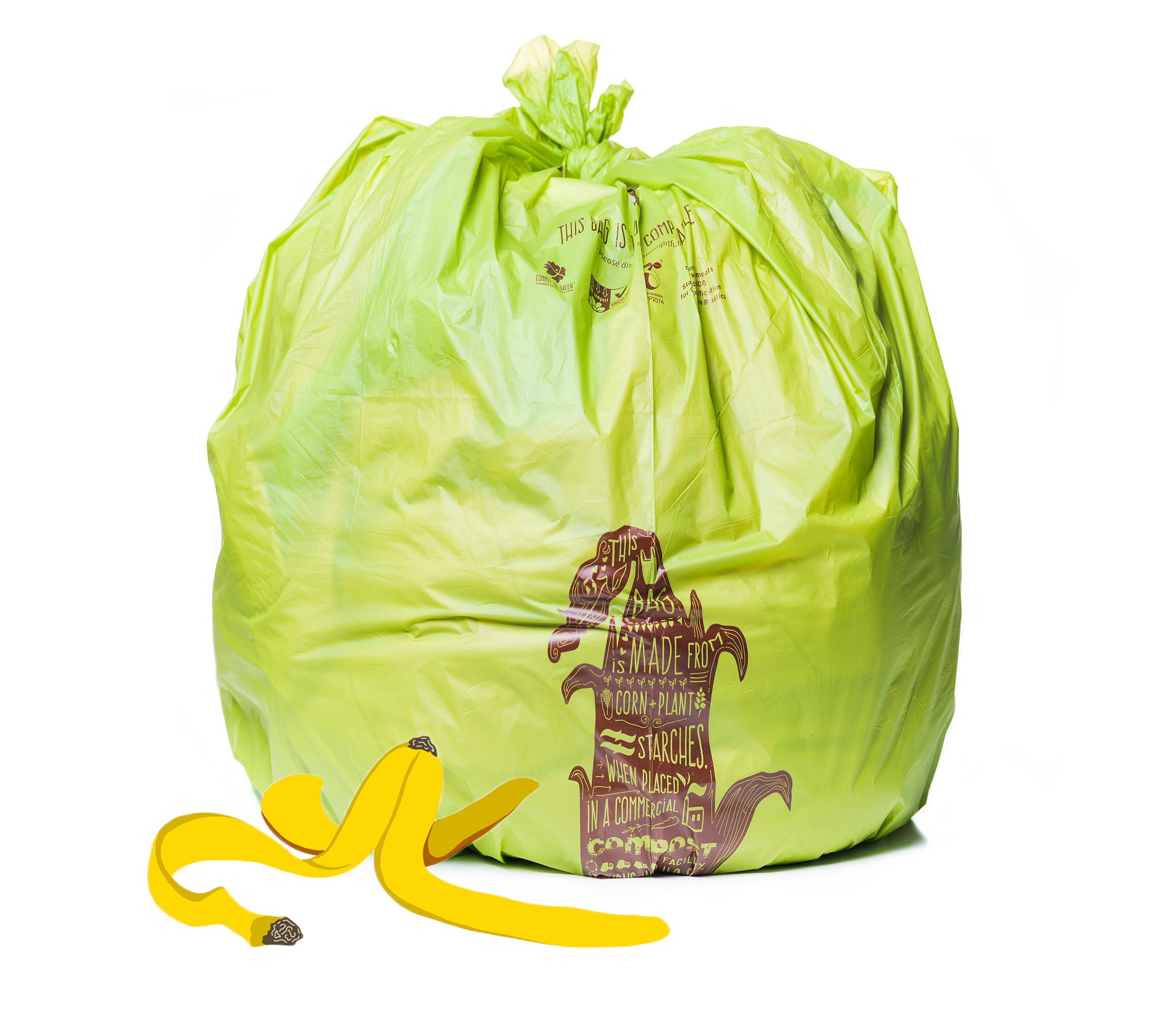 13 Gallon Compostable Trash Bag