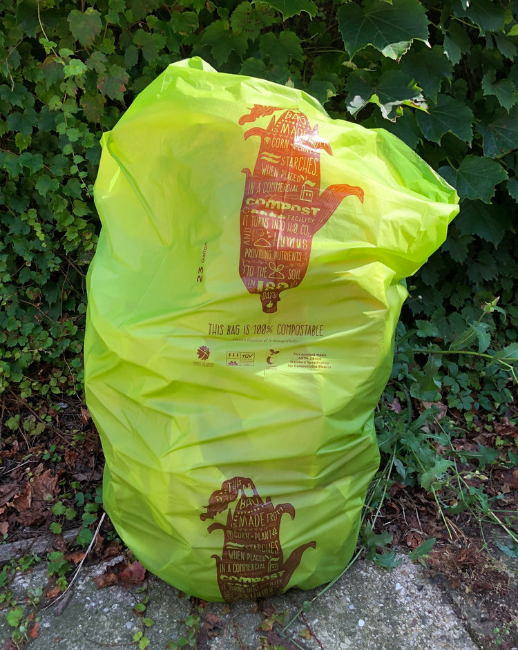 Compostable Trash Bin Liners<br>23 Gallon x3