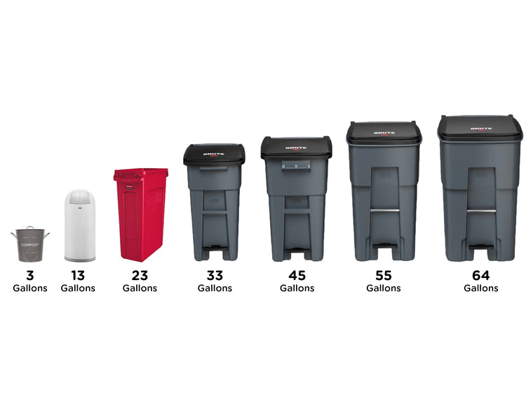 Compostable Trash Bin Liners<br>13 Gallon x4