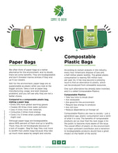 Load image into Gallery viewer, Compostable T-sac/Shopping Bag Our Planet
