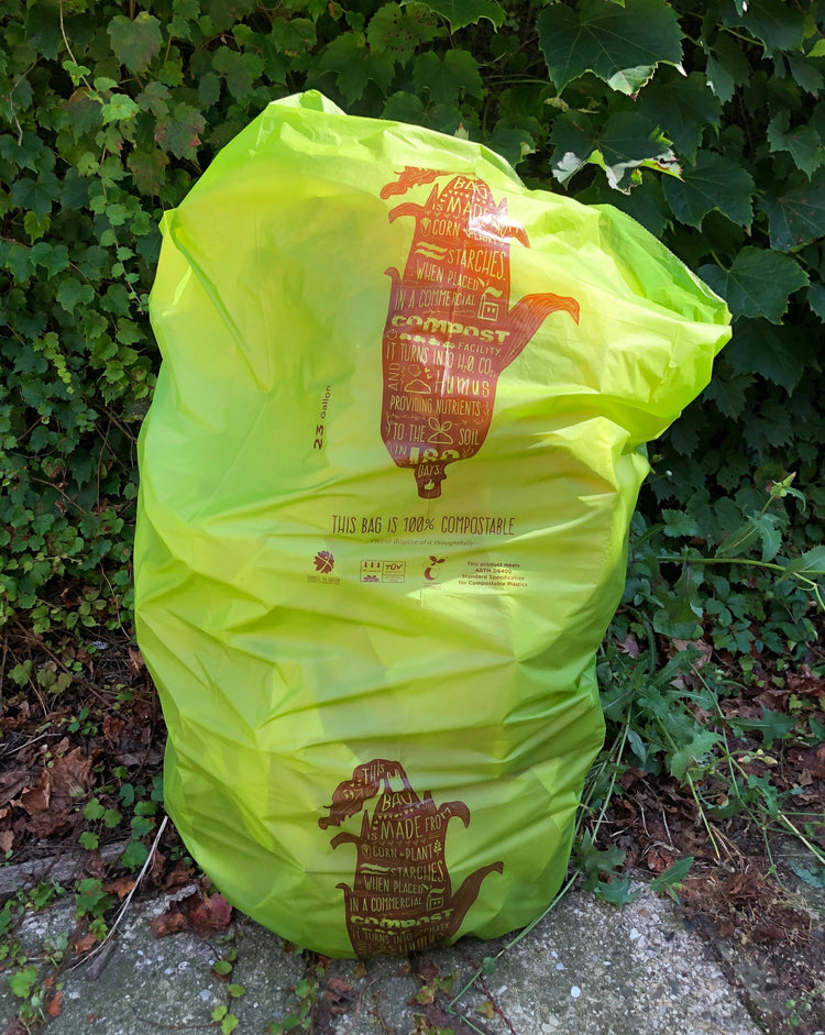 Compostable Trash Bin Liners<br>23 Gallon x2